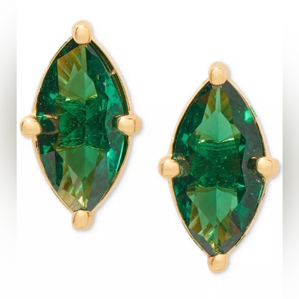 NWT! Kate Spade Signature Solitaire Stud Earrings - Picture 3 of 9